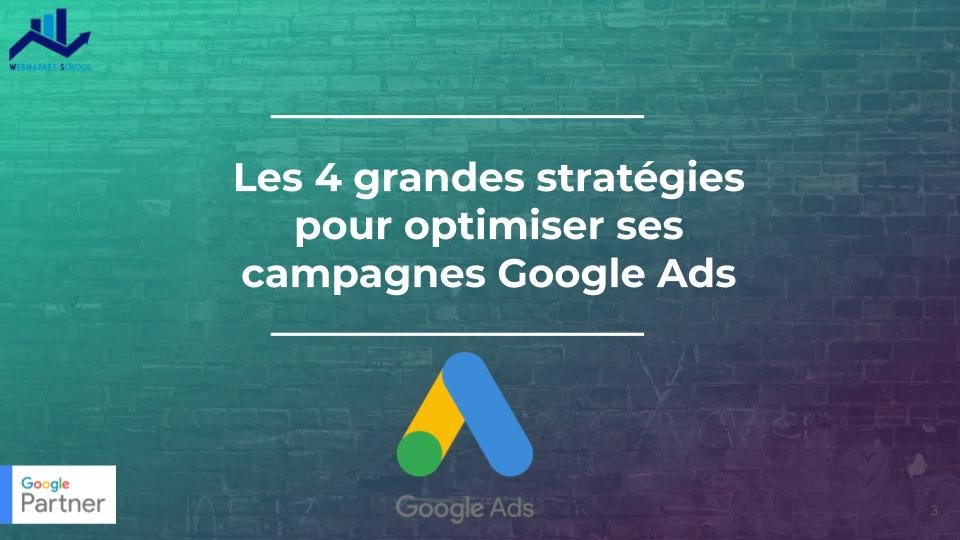 optimiser ses campagnes google ads